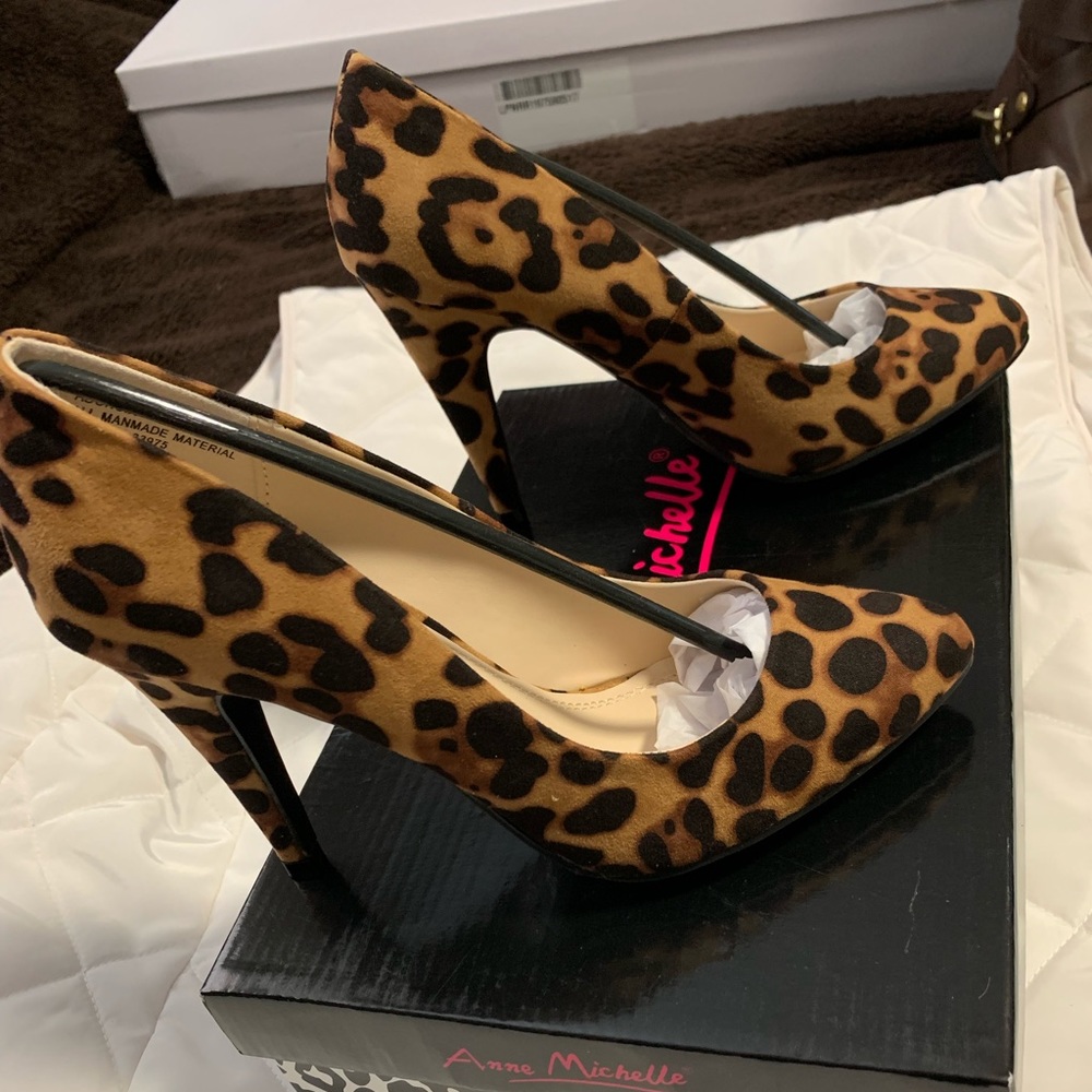 Leopard Heels 6
